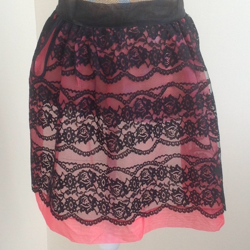 Vintage Black Lace Apron